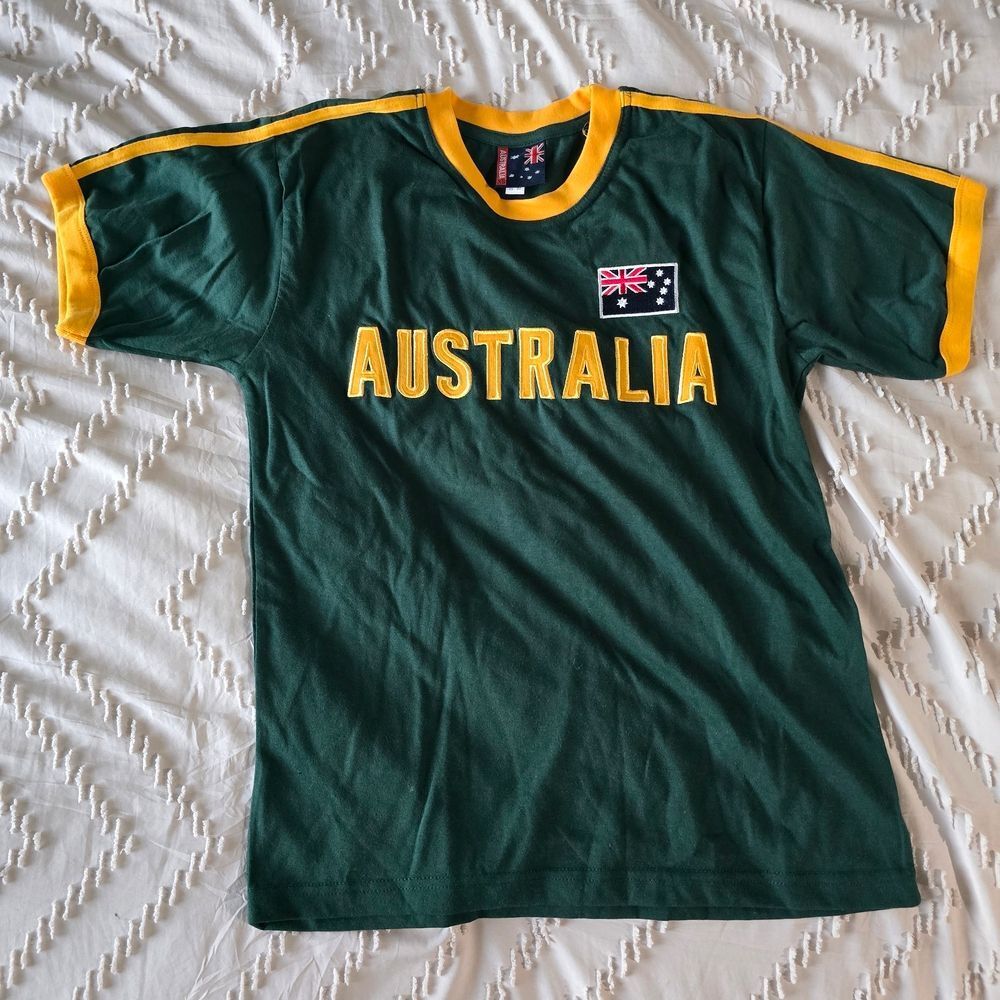 Australia Green and Yellow T-Shirt